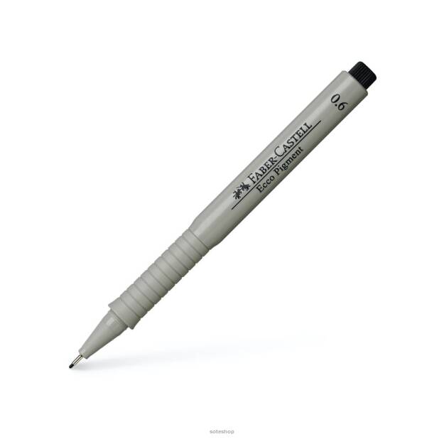 Cienkopis kreślarski FABER CASTELL 0,6 czarny