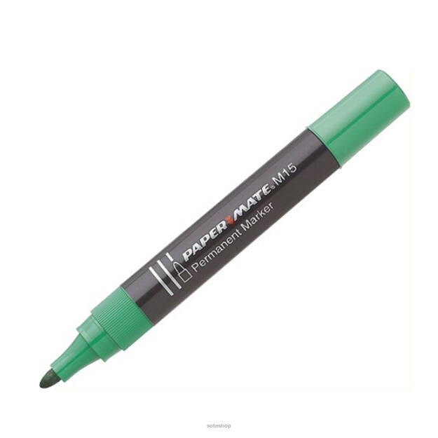 Marker perm.PaperMate M15 ) (2,0) zielony