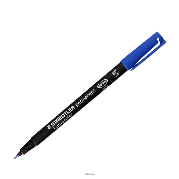 Foliopis STAEDTLER 313 Lumocolor S (0,4) niebieski