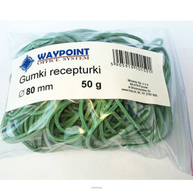 Gumki recepturki 50g śr 80 mm 