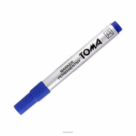 Marker perm.TOMA TO-090 okr.niebieski