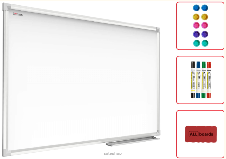 Tablica biała ALL such.-mag.  90x 120cm classic A7