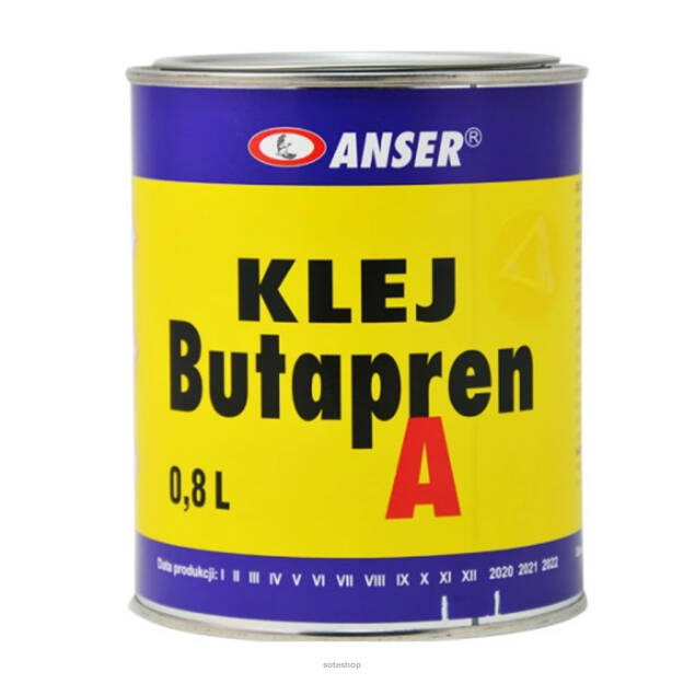 Klej Butapren A 0,8 L ANSER puszka TEREX