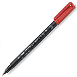 Foliopis STAEDTLER 314 Lumocolor B (1-2,5) czerw