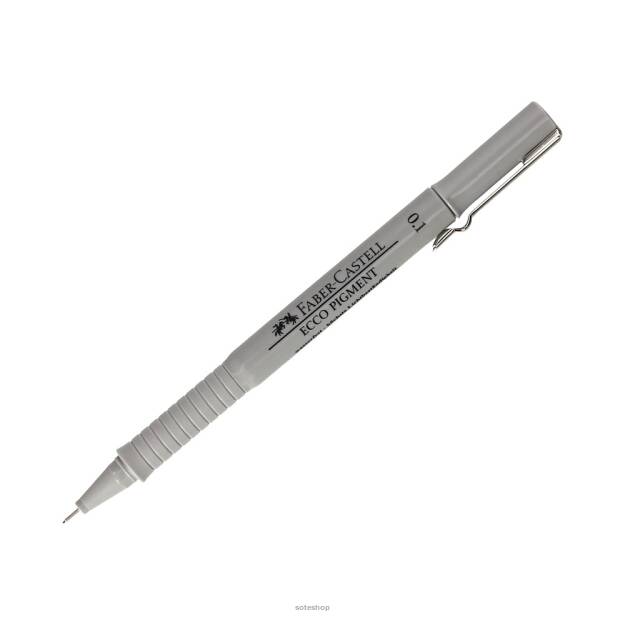 Cienkopis kreślarski FABER CASTELL 0,1 czarny