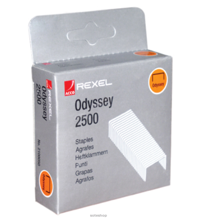 Zszywki REXEL Odyssey 2500szt. 13/9