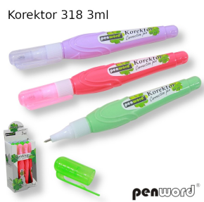 Korektor w długopisie  3ml PSH 