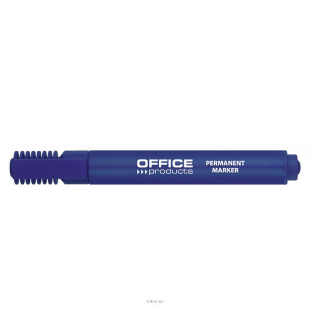 Marker perm.OFFICE ) 1-3mm niebieski