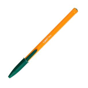 Długopis T jednorazowy (typ BIC)- ORANGE zielony