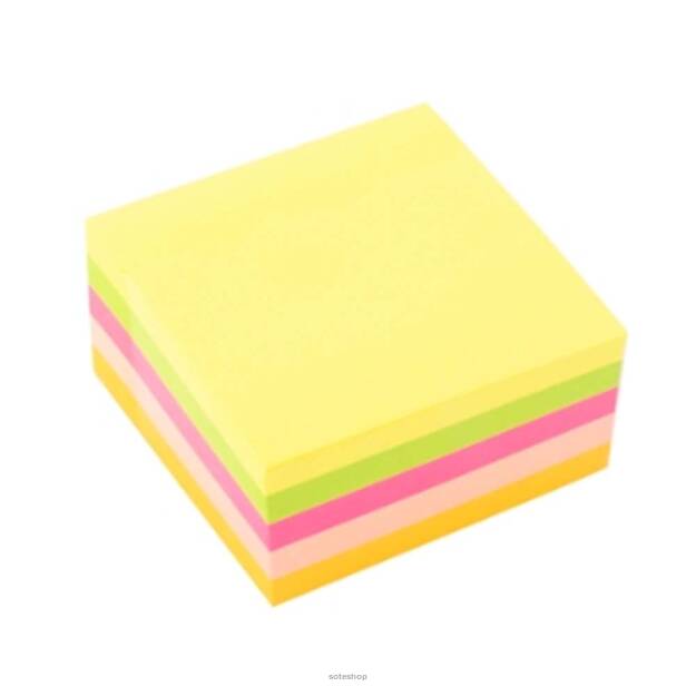 Notes samoprzyl.kostka 76x76 LEV 450k NEON