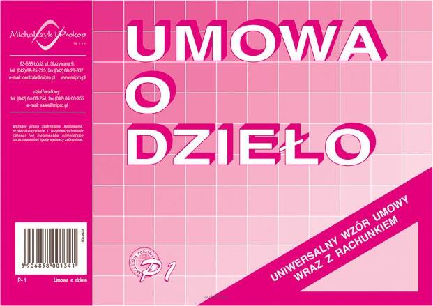 Umowa o dzieło A5