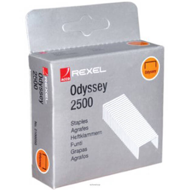 Zszywki REXEL Odyssey 2500szt. 13/9